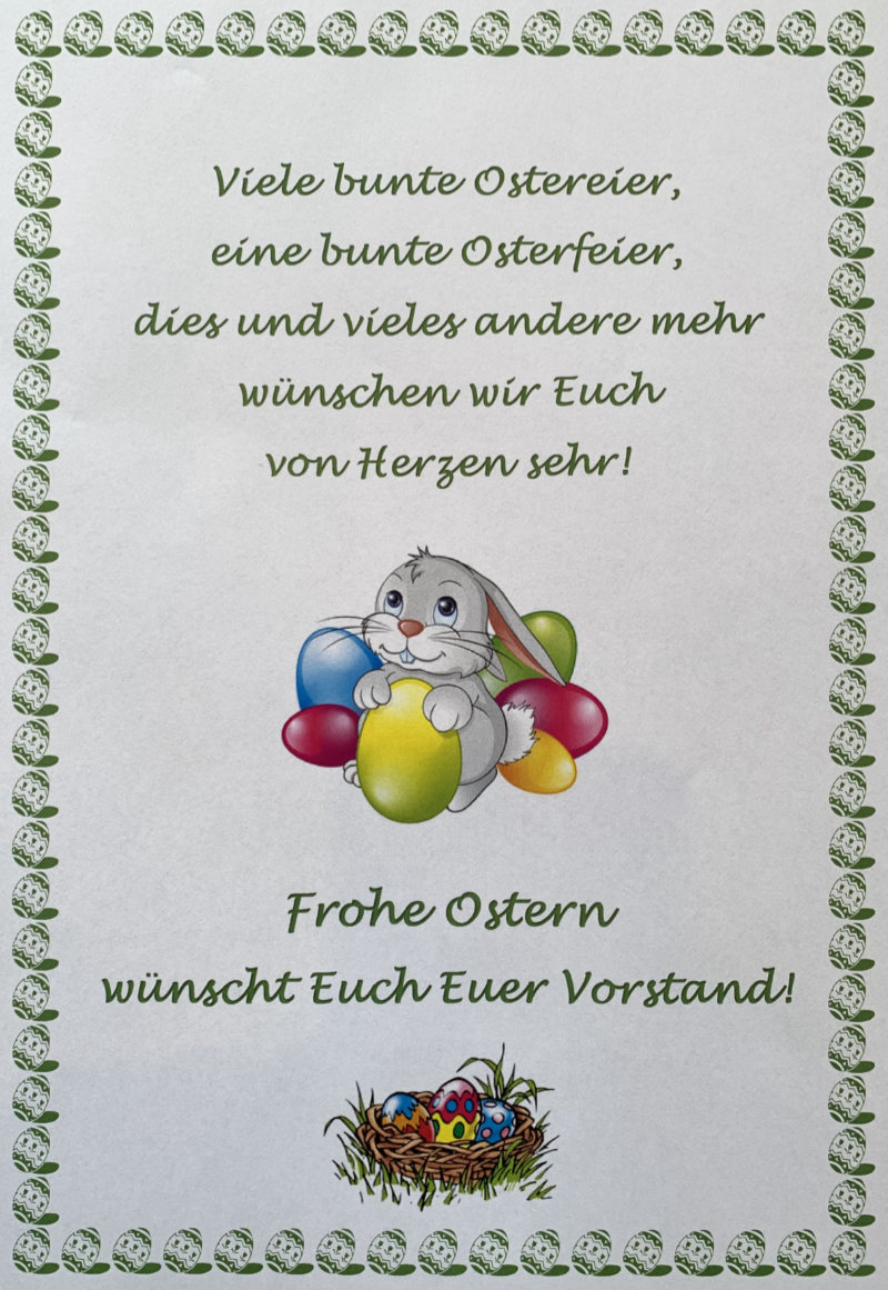 Frohe Ostern